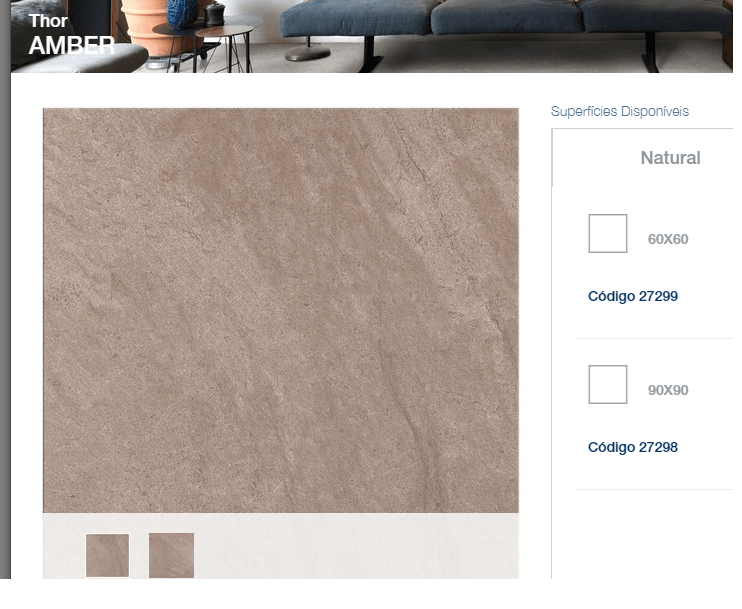 Piso natural linha Thor